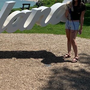 LULULEMON LIGHT BLUE SHORTS